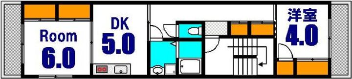 メノーコダマの間取り