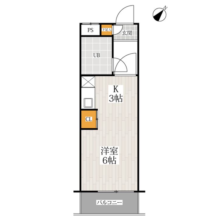 TKシャルム高宮の間取り