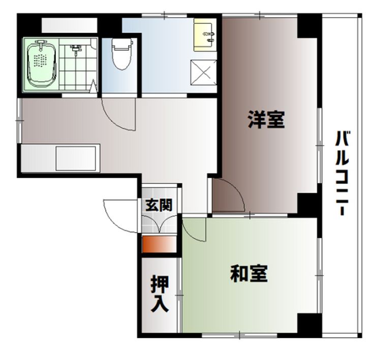 柴田ビルの間取り