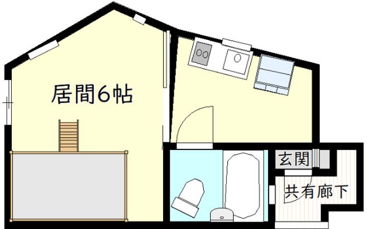 キャスルホワイトの間取り