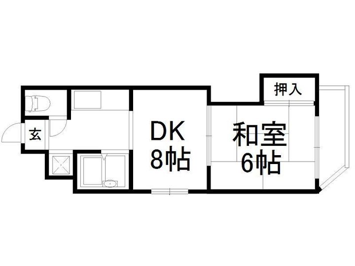 ラセットアベニューの間取り