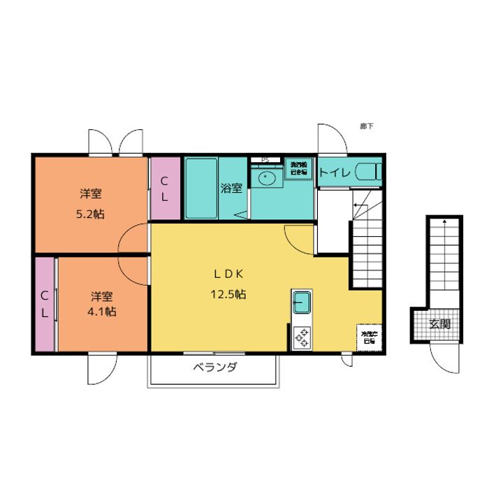 ファミーユ・ルミエの間取り