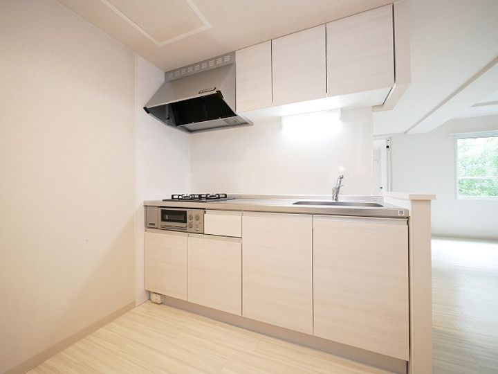 ベルヴィル南平岸のキッチン