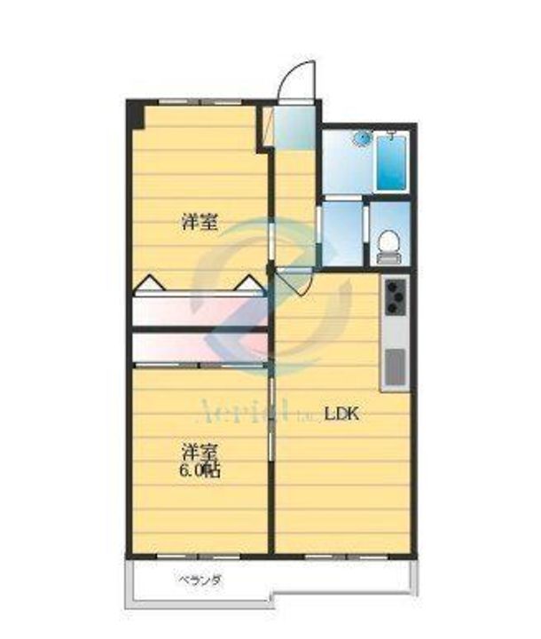東京都江戸川区船堀1(マンション)の賃貸物件の間取り
