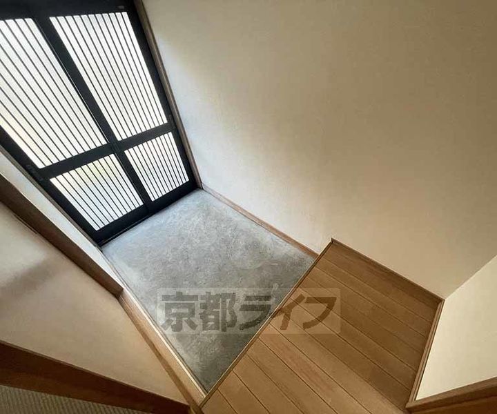 京都府京都市下京区福本町(一戸建)の賃貸物件の玄関