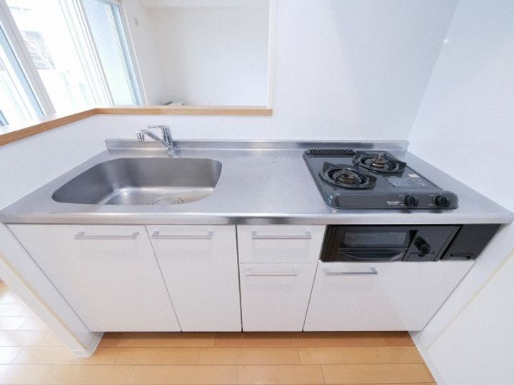 レオーネ中島公園のキッチン