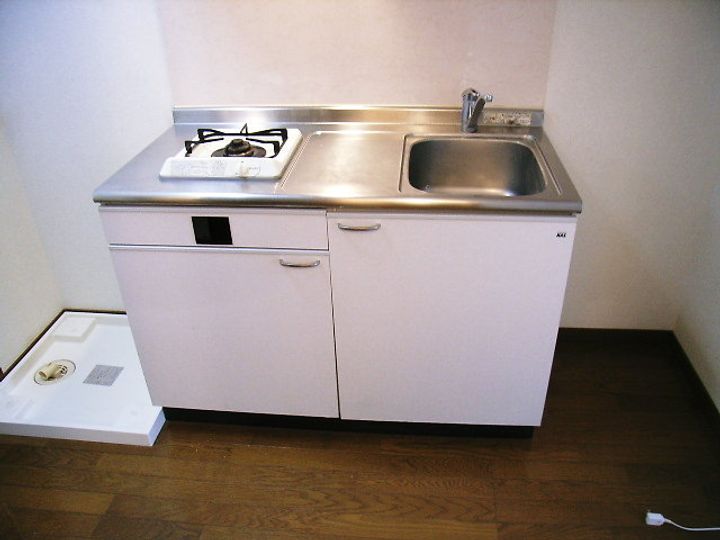 メゾンカリーナB棟のキッチン