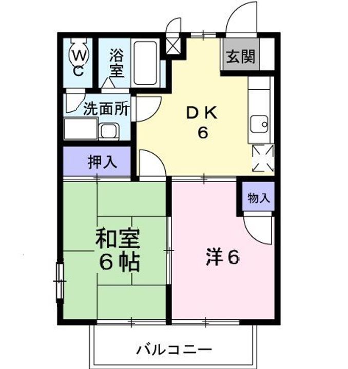 クリエイトメゾンの間取り