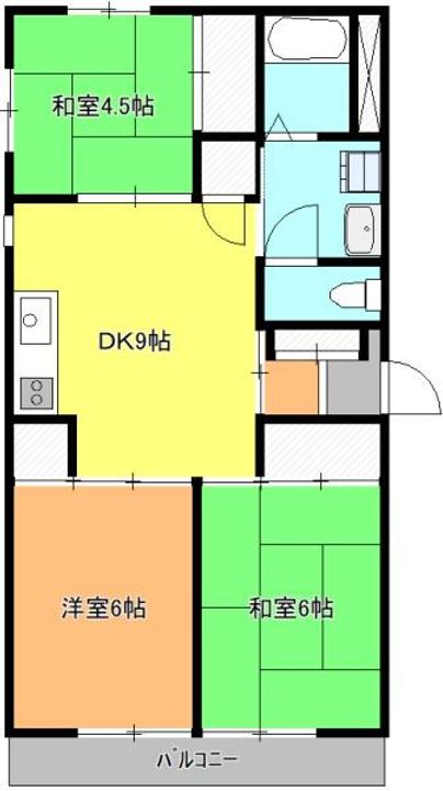 メゾンコスモスの間取り