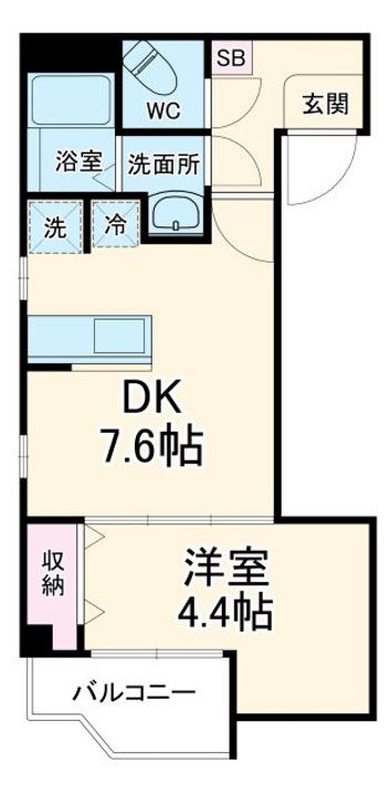 フェリーチェ津田沼の間取り