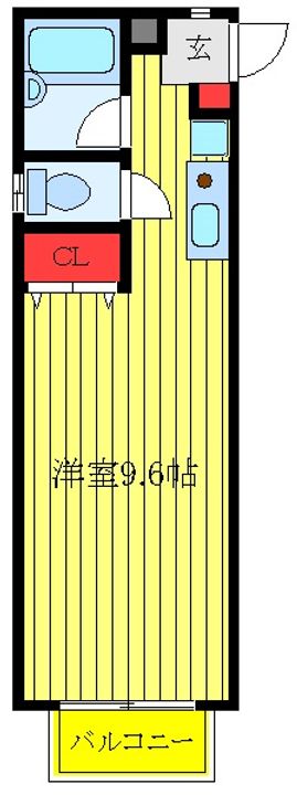 司ハイツの間取り