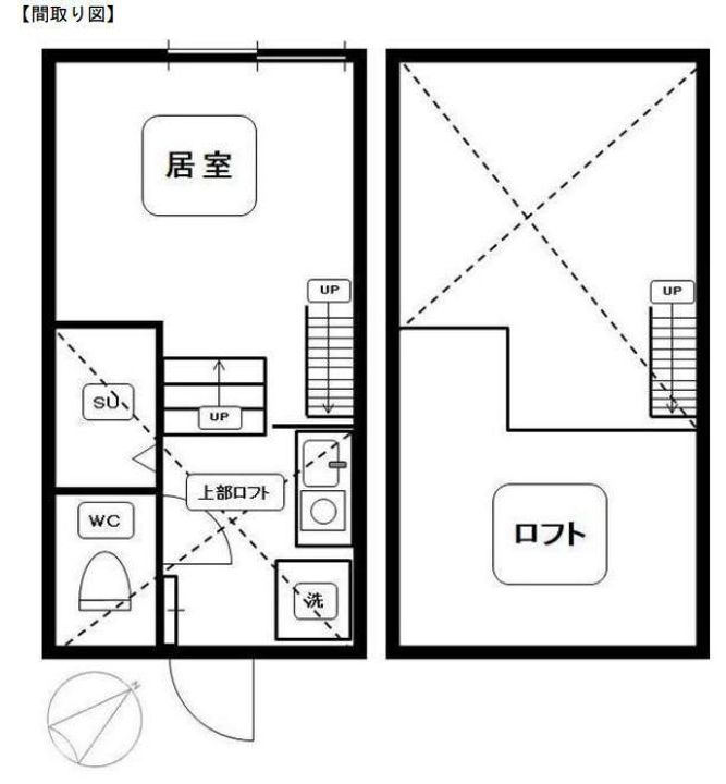 東京都豊島区上池袋3(アパート)の賃貸物件の間取り
