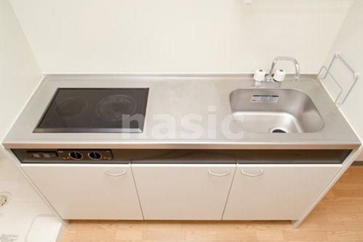 東京都調布市佐須町4(マンション)の賃貸物件のキッチン