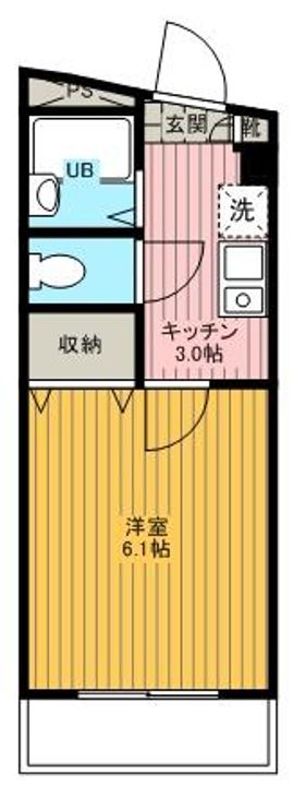 ヴィラエスポワールの間取り