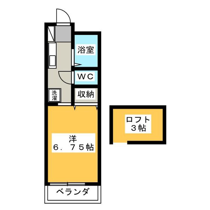 タプラすみよし台Bの間取り