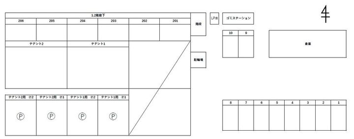 スクエアパレスIIIの地図