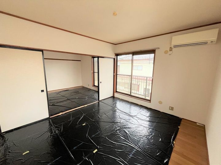 中野ハイツA棟の居間
