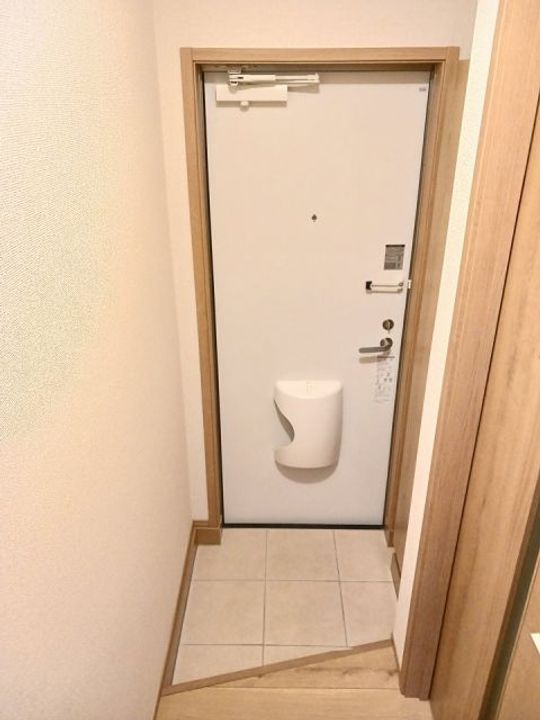 福島県福島市上町(アパート)の賃貸物件の玄関