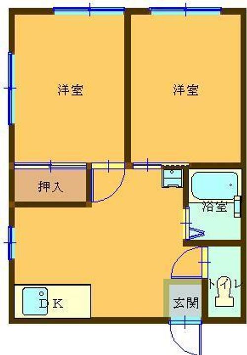 アピタシオンの間取り