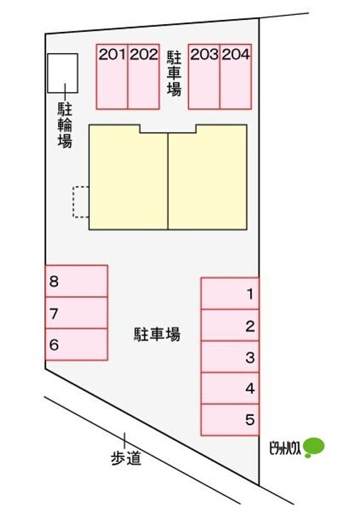アバンツァードR397の地図