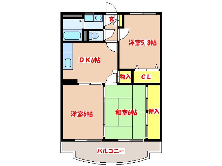 センチュリー21の間取り