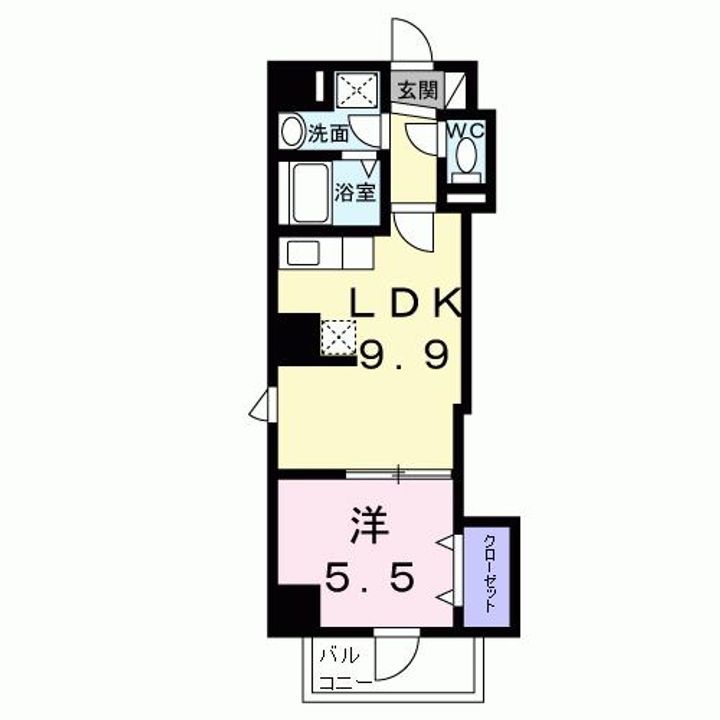 プラムツリー神楽坂の間取り