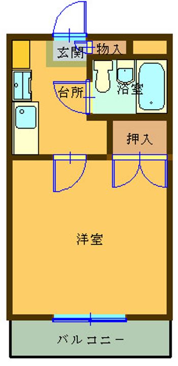 アンビシャスの間取り