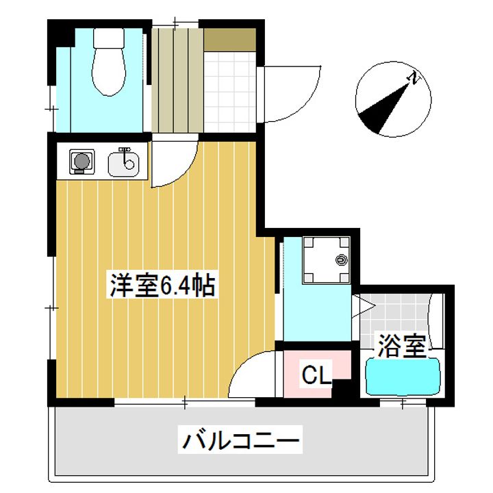 スズキマンションの間取り