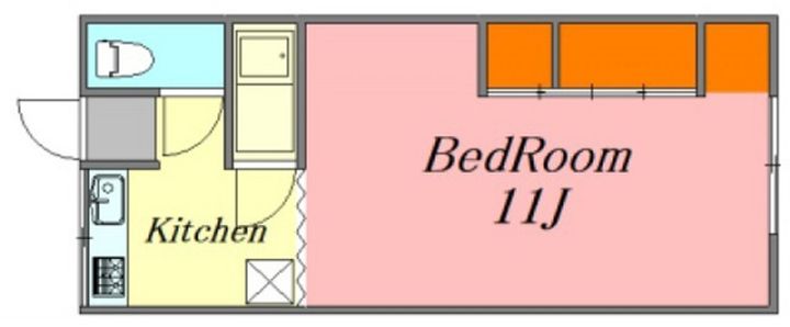 平荘(西棟)の間取り