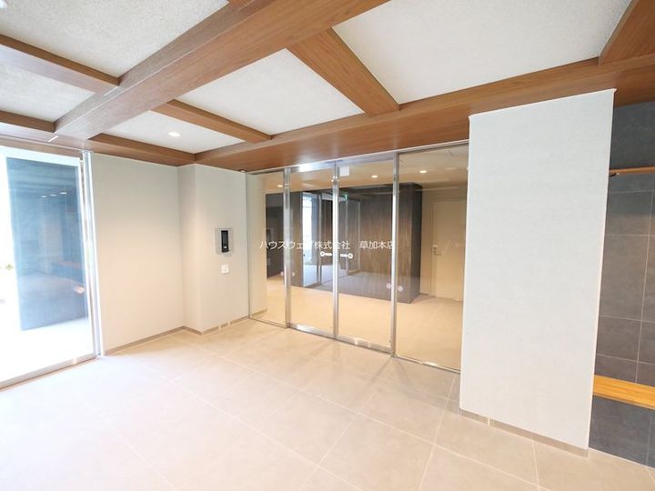 埼玉県草加市高砂1(マンション)の賃貸物件の地図