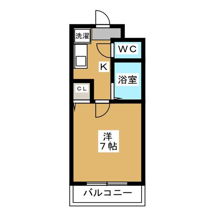 クイーンディオールマンションの間取り