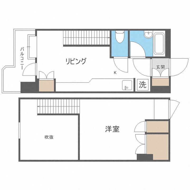 北海道札幌市中央区南四条西10(マンション)の賃貸物件の間取り