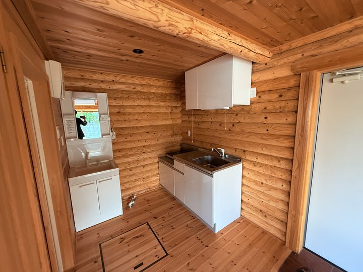 山梨県甲斐市玉川(一戸建)の賃貸物件のキッチン