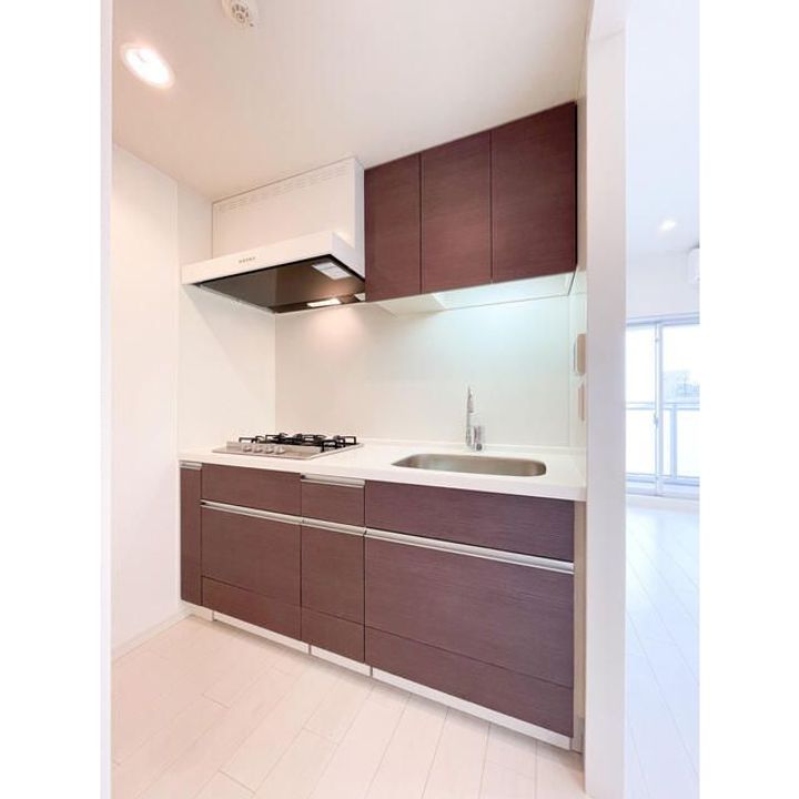 東京都文京区千駄木3(マンション)の賃貸物件のキッチン