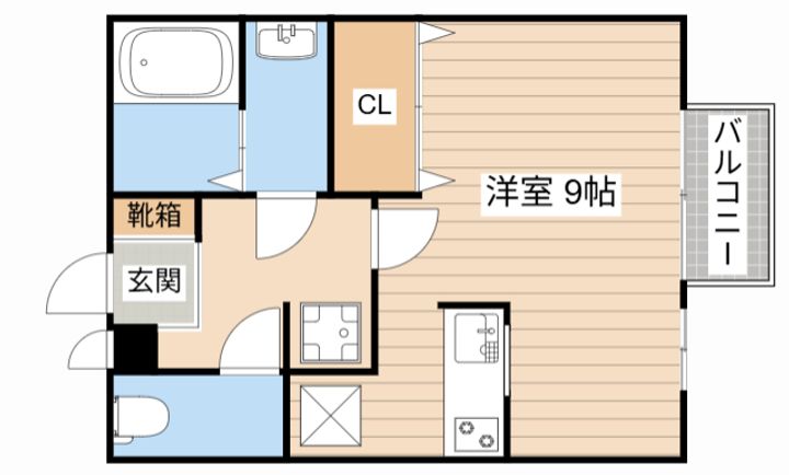 滋賀県甲賀市水口町的場(アパート)の賃貸物件の間取り