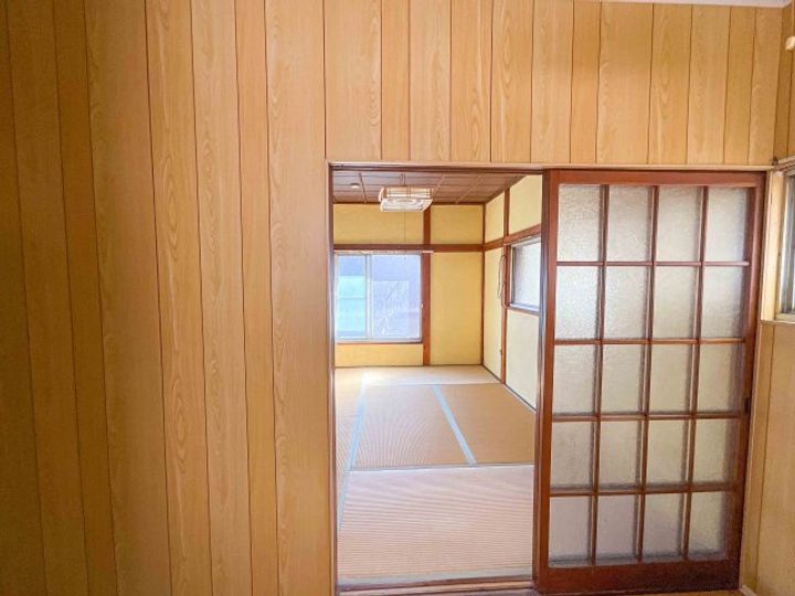 みのり荘の玄関