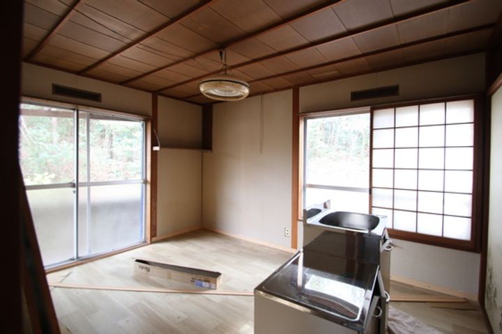 岡山県岡山市北区三野本町(一戸建)の賃貸物件の居間