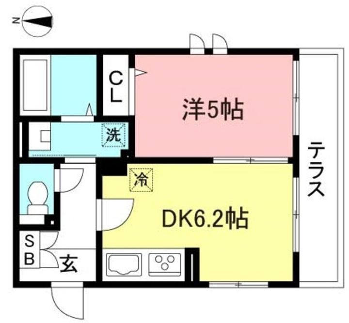 La Fleurの間取り