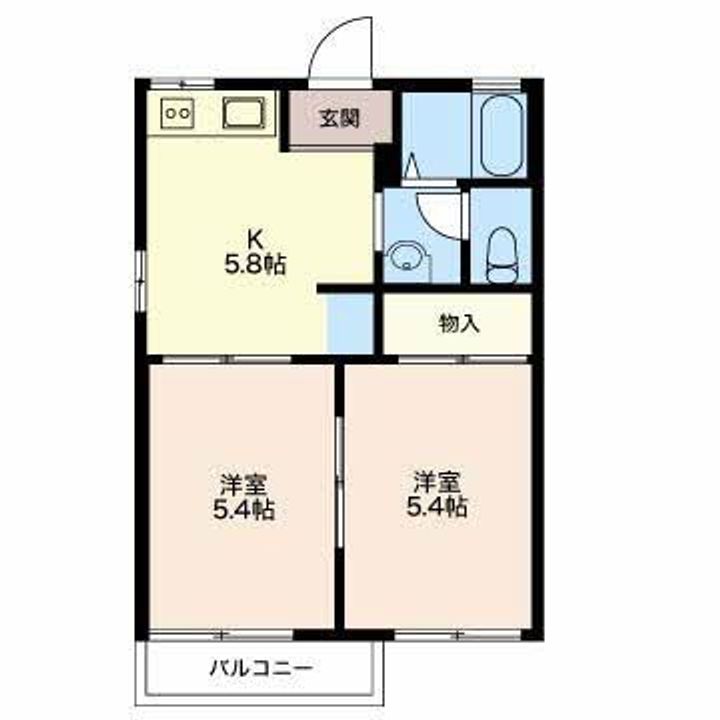 スプルースシマダの間取り