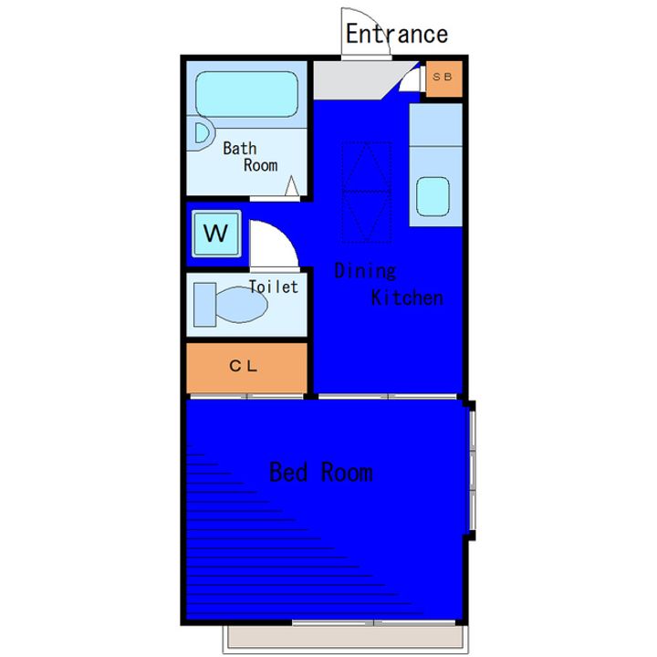 東京都品川区大崎4(アパート)の賃貸物件の間取り