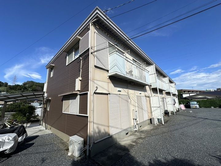 東京都八王子市上柚木(アパート)の賃貸物件の外観