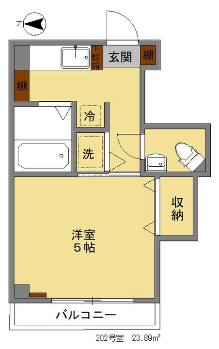 榎本マンションの間取り