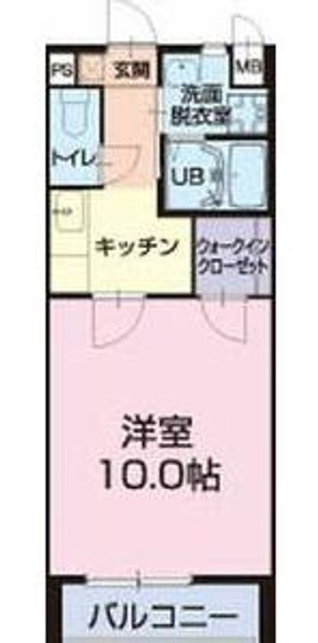 愛知県名古屋市緑区桶狭間切戸(アパート)の賃貸物件の間取り