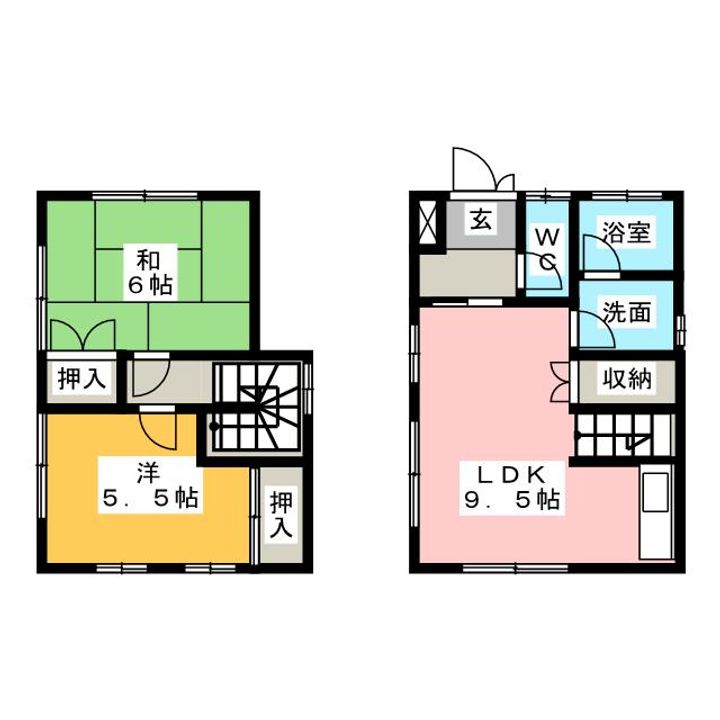三重県伊勢市浦口3(一戸建)の賃貸物件の間取り