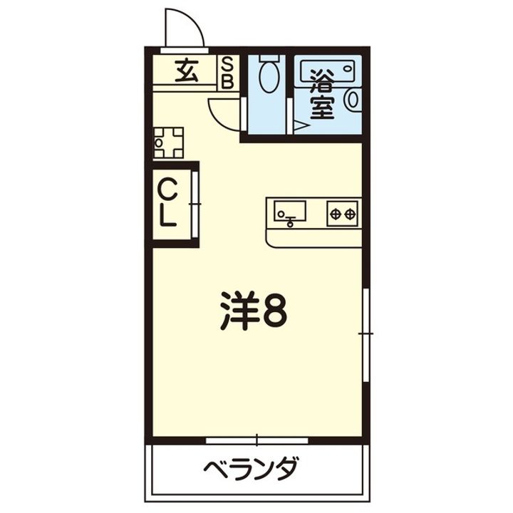 シャローム池田の間取り