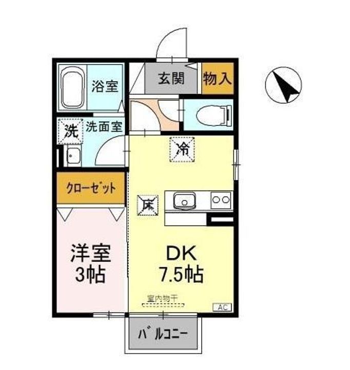 アムールの間取り