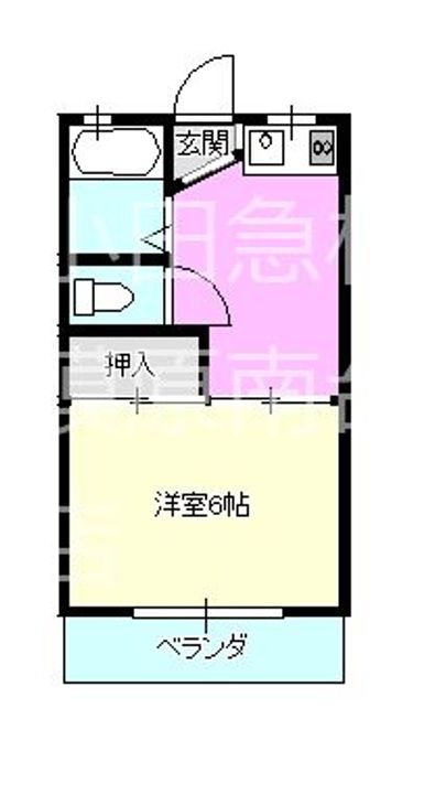 相幸アパートの間取り