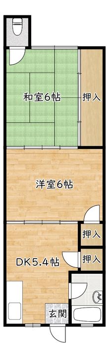 相原マンションの間取り