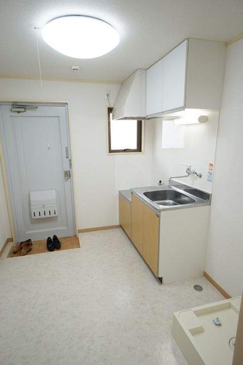 神奈川県川崎市多摩区登戸(マンション)の賃貸物件のキッチン