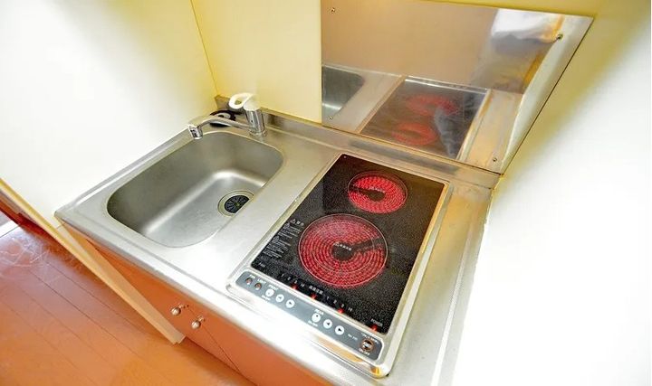 神奈川県横浜市磯子区磯子4(アパート)の賃貸物件のキッチン